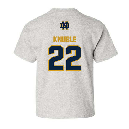 Notre Dame - NCAA Men's Ice Hockey : Cole Knuble - Classic Fashion Shersey Youth T-Shirt