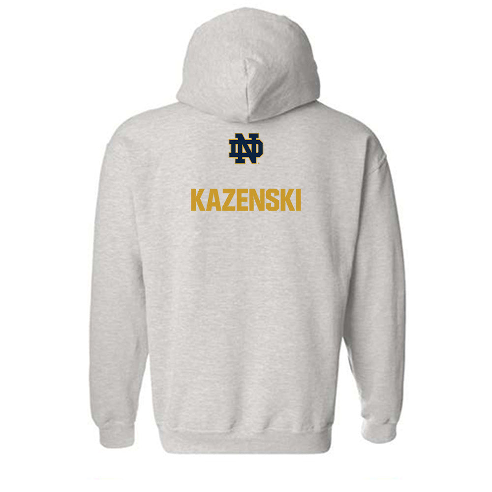 Notre Dame - NCAA Cheerleading : Kylee Kazenski - Classic Fashion Shersey Hooded Sweatshirt