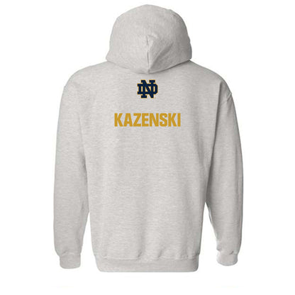 Notre Dame - NCAA Cheerleading : Kylee Kazenski - Classic Fashion Shersey Hooded Sweatshirt