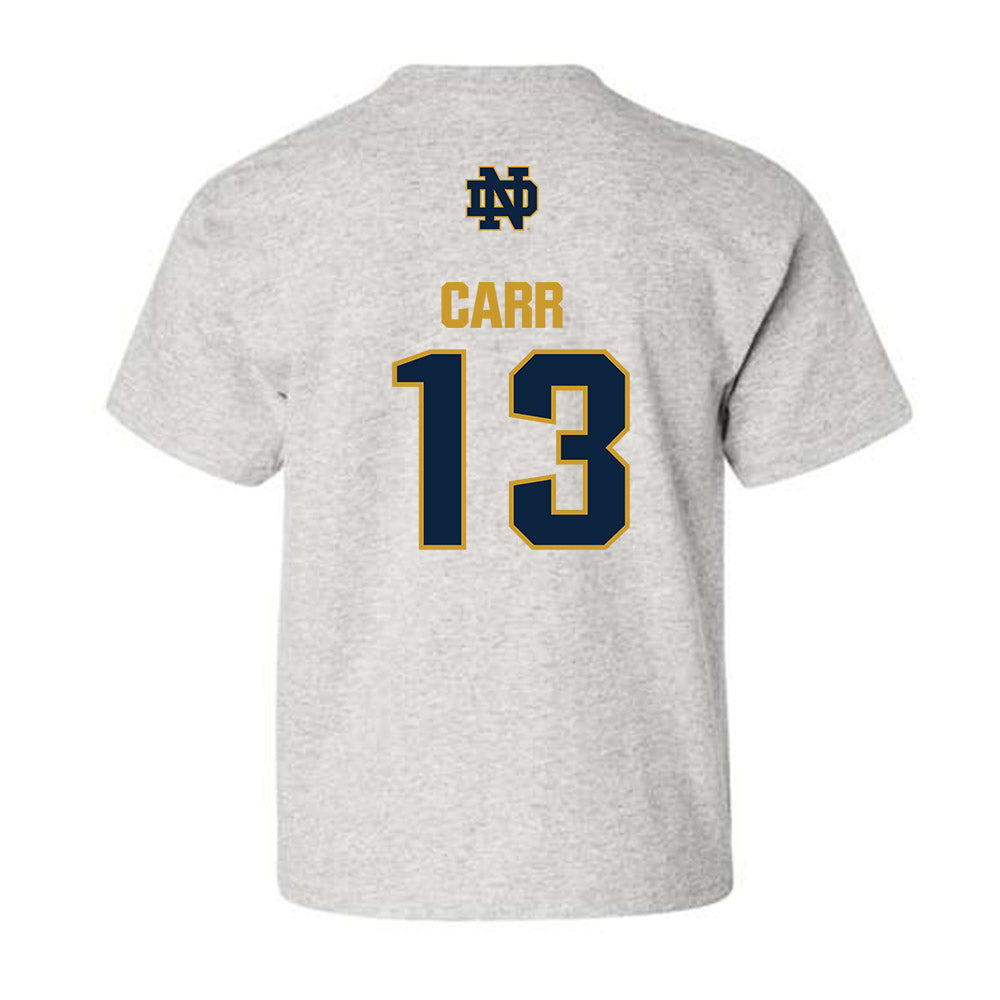 Notre Dame - NCAA Women's Lacrosse : Julia Carr - Classic Fashion Shersey Youth T-Shirt