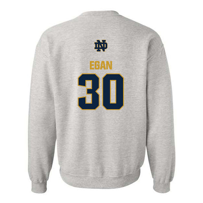 Notre Dame - NCAA Men's Soccer : Liam Egan - Classic Fashion Shersey Crewneck Sweatshirt-1