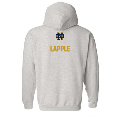 Notre Dame - NCAA Women's Golf : Alexsandra Lapple - Classic Fashion Shersey Hooded Sweatshirt-1