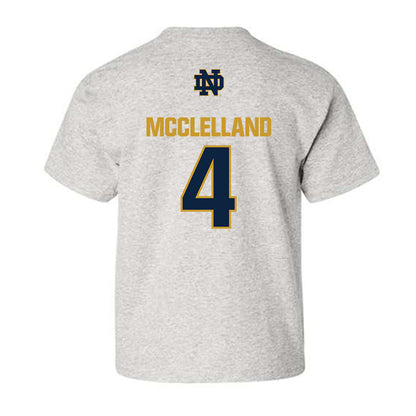 Notre Dame - NCAA Women's Lacrosse : Ellie McClelland - Classic Fashion Shersey Youth T-Shirt-1