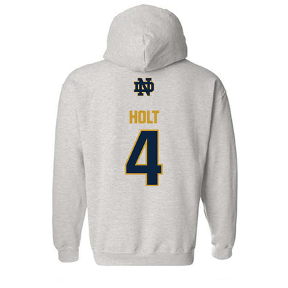 Notre Dame - NCAA Baseball : Jonathan Holt - Classic Fashion Shersey Hooded Sweatshirt