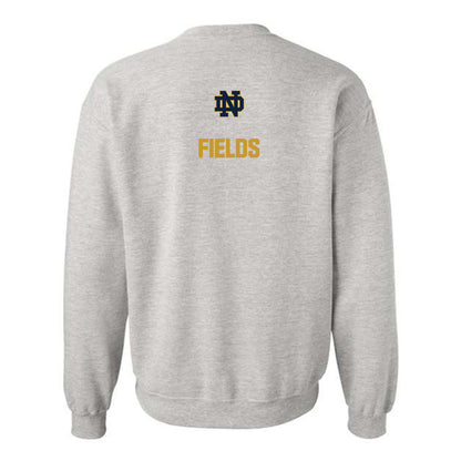 Notre Dame - NCAA Football : Malachi Fields - Classic Fashion Shersey Crewneck Sweatshirt-1