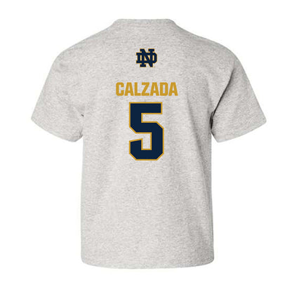 Notre Dame - NCAA Women's Soccer : Carolyn Calzada - Classic Fashion Shersey Youth T-Shirt-1