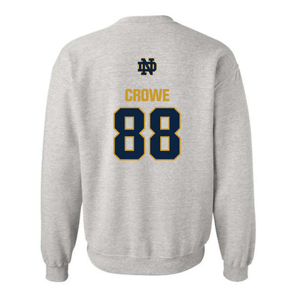 Notre Dame - NCAA Men's Lacrosse : Luke Crowe - Classic Fashion Shersey Crewneck Sweatshirt