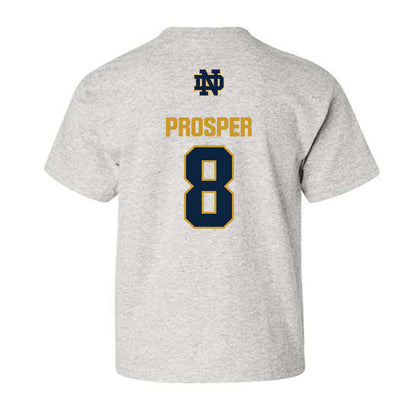 Notre Dame - NCAA Women's Basketball : Cassandre Prosper - Classic Fashion Shersey Youth T-Shirt-1