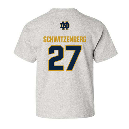 Notre Dame - NCAA Men's Lacrosse : Nate Schwitzenberg - Classic Fashion Shersey Youth T-Shirt-1