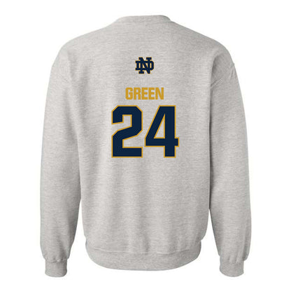 Notre Dame - NCAA Men's Soccer : Sebastian Green - Classic Fashion Shersey Crewneck Sweatshirt-1