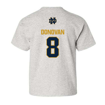 Notre Dame - NCAA Men's Lacrosse : Andrew Donovan - Classic Fashion Shersey Youth T-Shirt-1