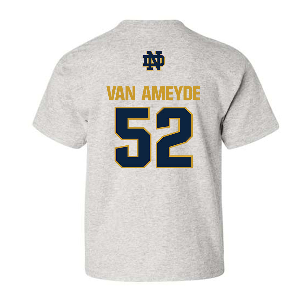 Notre Dame - NCAA Baseball : Chase Van Ameyde - Classic Fashion Shersey Youth T-Shirt