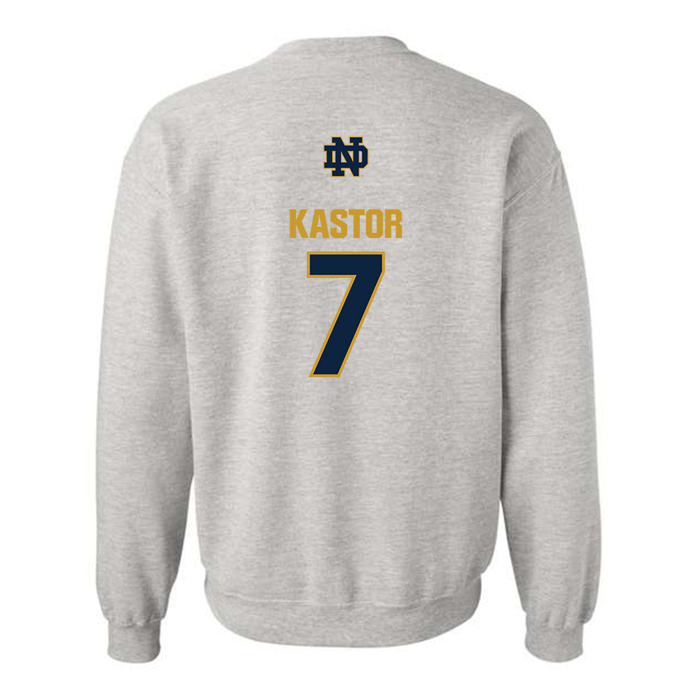 Notre Dame - NCAA Softball : Micaela Kastor - Classic Fashion Shersey Crewneck Sweatshirt-1