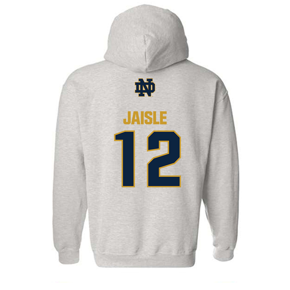 Notre Dame - NCAA Baseball : Will Jaisle - Classic Fashion Shersey Hooded Sweatshirt-1