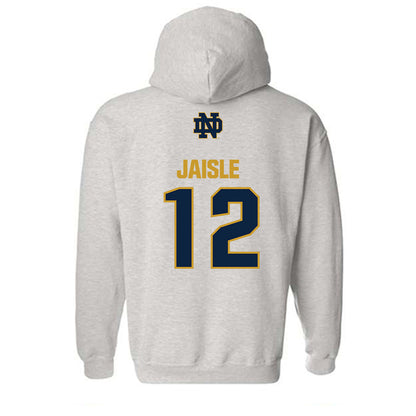 Notre Dame - NCAA Baseball : Will Jaisle - Classic Fashion Shersey Hooded Sweatshirt-1