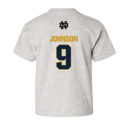 Notre Dame - NCAA Football : Brauntae Johnson - Classic Fashion Shersey Youth T-Shirt-1