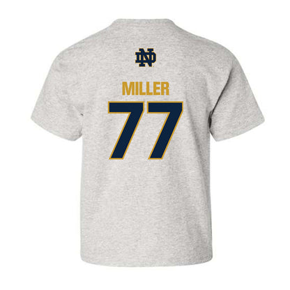 Notre Dame - NCAA Men's Lacrosse : Luke Miller - Classic Fashion Shersey Youth T-Shirt