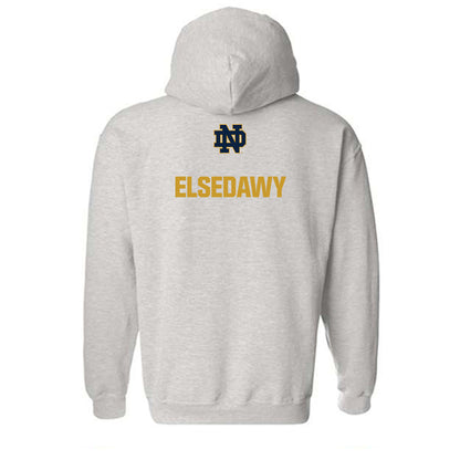 Notre Dame - NCAA Men's Fencing : Ahmed Hesham Elsedawy - Classic Fashion Shersey Hooded Sweatshirt