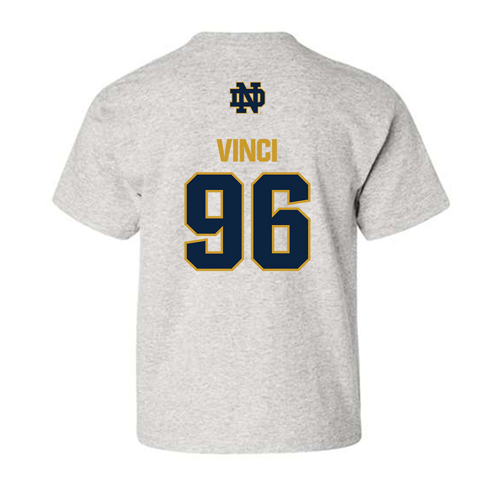 Notre Dame - NCAA Football : Joseph Vinci - Classic Fashion Shersey Youth T-Shirt-1