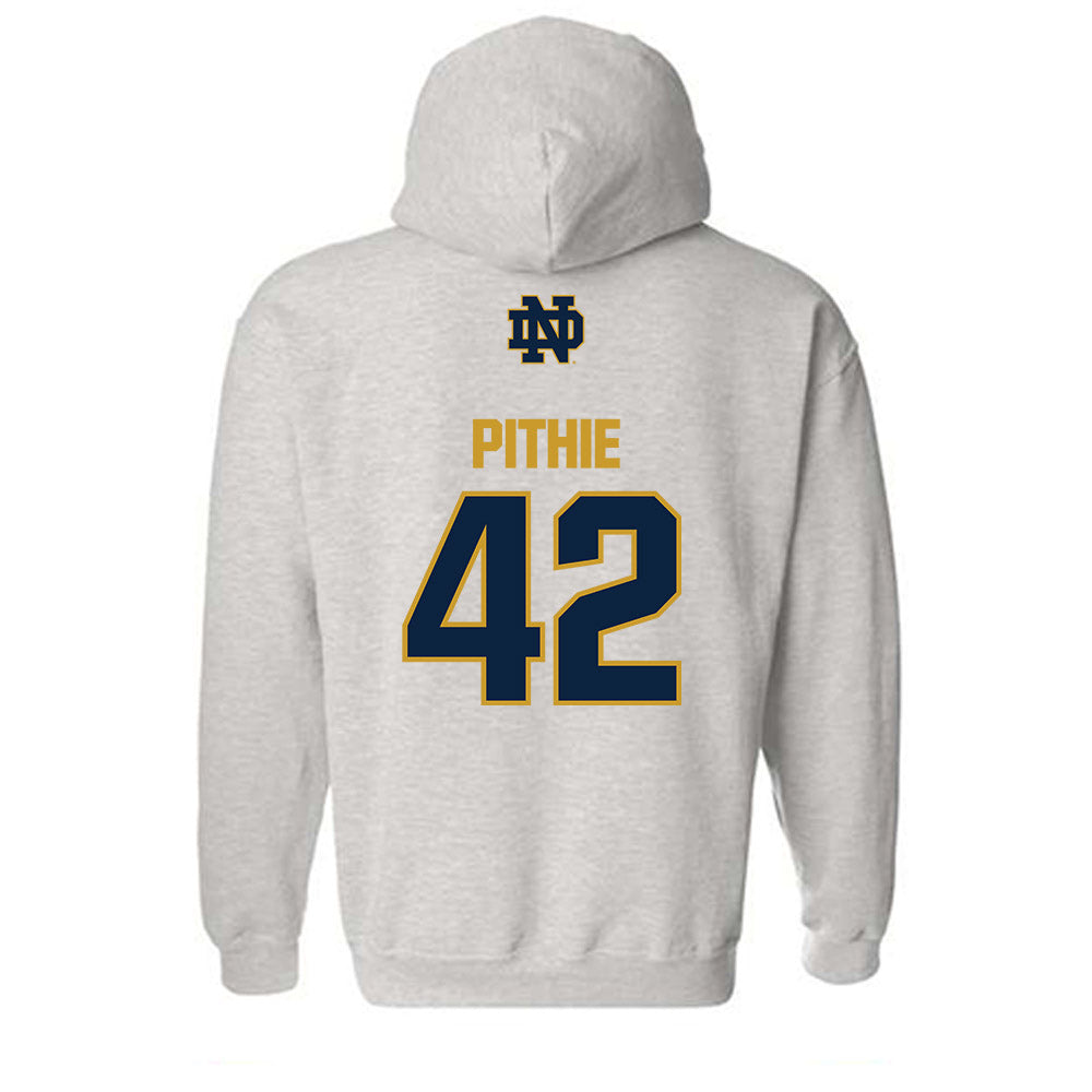 Notre Dame - NCAA Women's Lacrosse : Isabel Pithie - Classic Fashion Shersey Hooded Sweatshirt-1