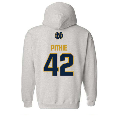 Notre Dame - NCAA Women's Lacrosse : Isabel Pithie - Classic Fashion Shersey Hooded Sweatshirt-1