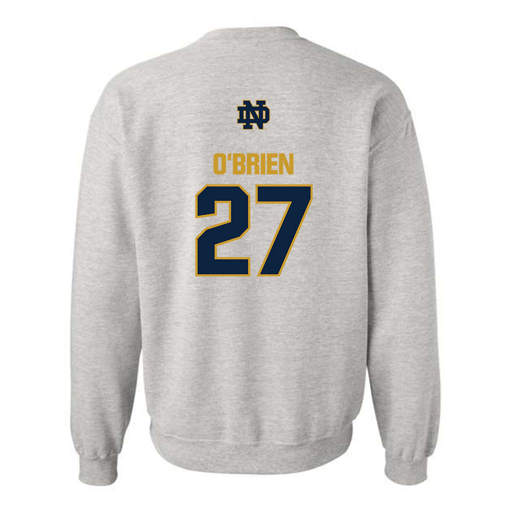 Notre Dame - NCAA Softball : Caroline O'Brien - Classic Fashion Shersey Crewneck Sweatshirt