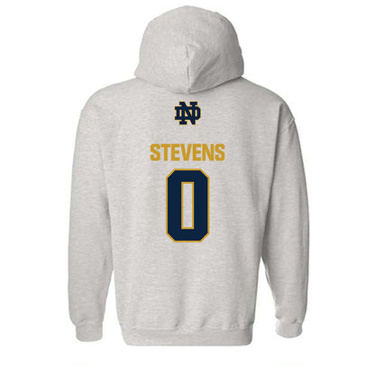 Notre Dame - NCAA Men's Basketball : Brady Stevens - Classic Fashion Shersey Hooded Sweatshirt