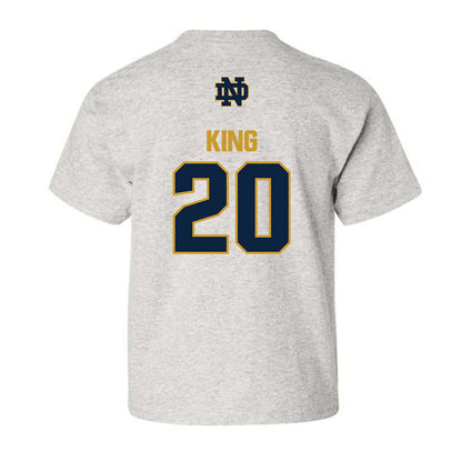 Notre Dame - NCAA Women's Basketball : Liatu King - Classic Fashion Shersey Youth T-Shirt