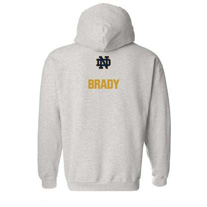 Notre Dame - NCAA Women's Track & Field : Alaina Brady - Classic Fashion Shersey Hooded Sweatshirt-1