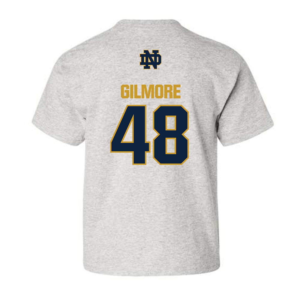 Notre Dame - NCAA Baseball : Clark Gilmore - Classic Fashion Shersey Youth T-Shirt