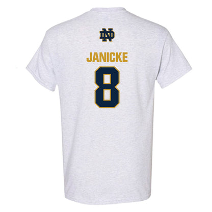 Notre Dame - NCAA Men's Ice Hockey : Justin Janicke - Classic Fashion Shersey T-Shirt