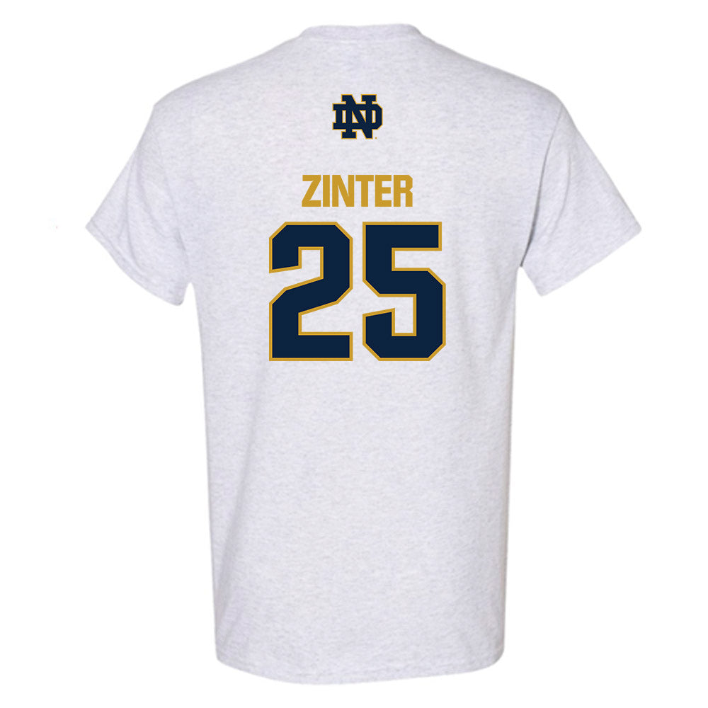 Notre Dame - NCAA Football : Preston Zinter - Classic Fashion Shersey T-Shirt-1