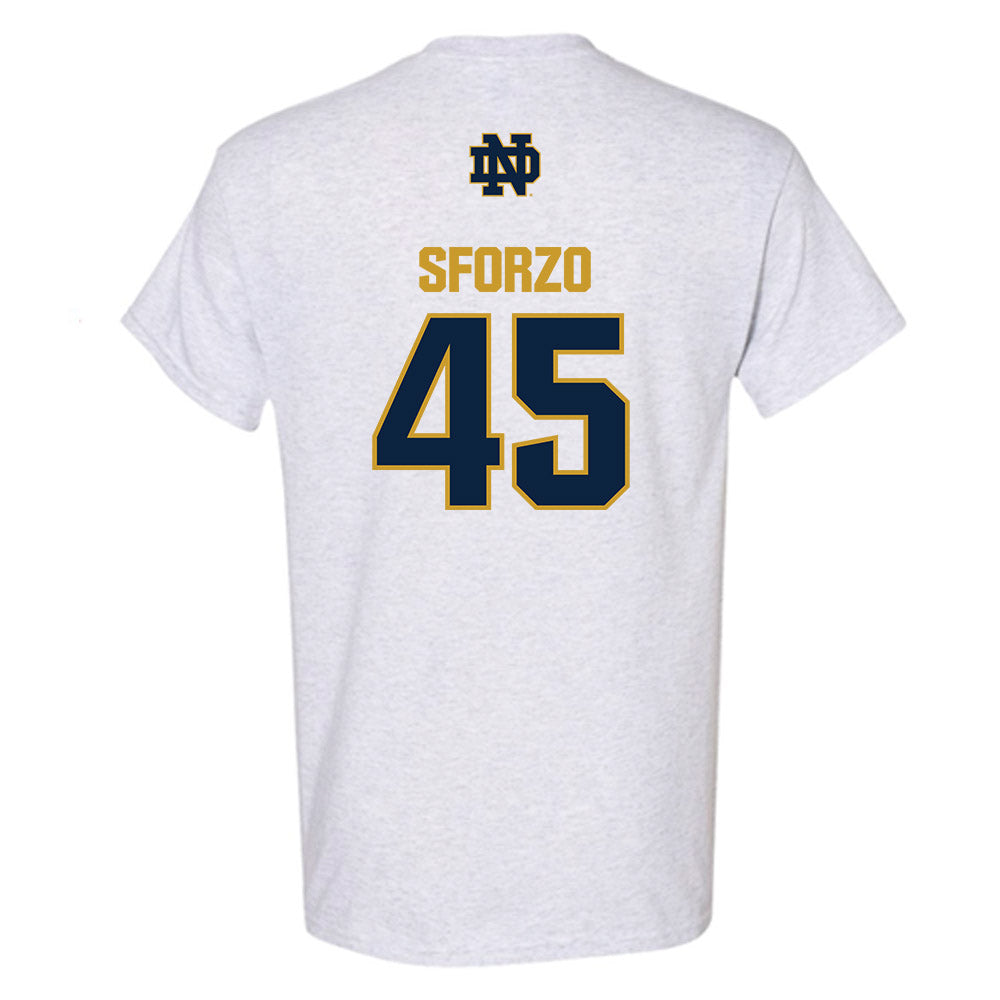 Notre Dame - NCAA Men's Lacrosse : Ryan Sforzo - Classic Fashion Shersey T-Shirt-1