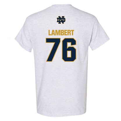 Notre Dame - NCAA Football : Guerby Lambert - Classic Fashion Shersey T-Shirt-1