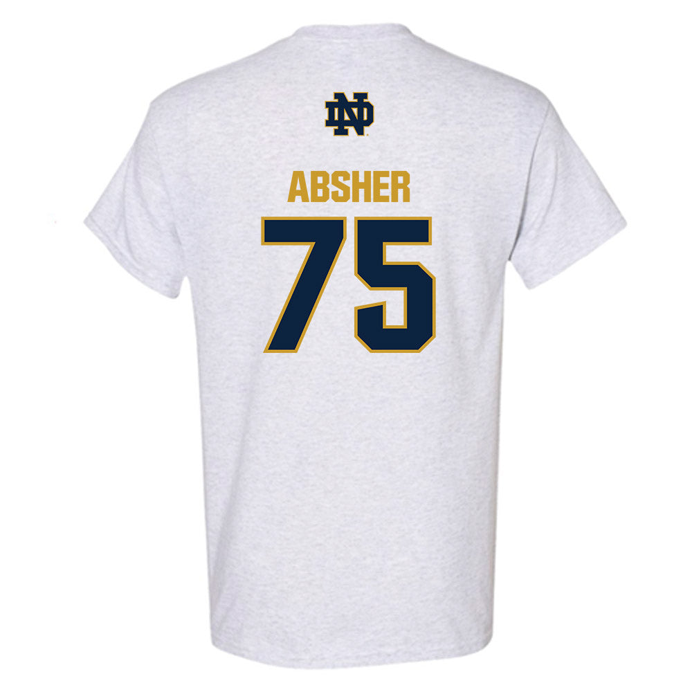 Notre Dame - NCAA Football : Sullivan Absher - Classic Fashion Shersey T-Shirt-1