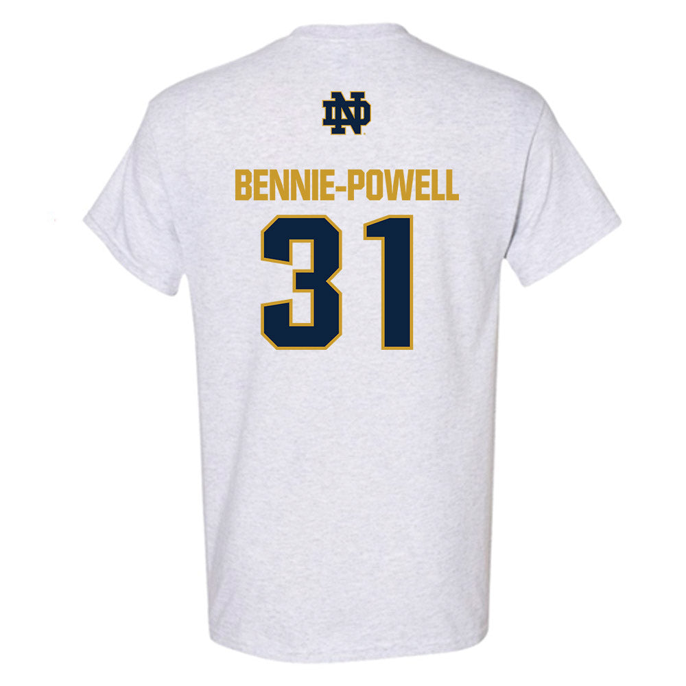 Notre Dame - NCAA Football : Taebron Bennie-Powell - Classic Fashion Shersey T-Shirt-1