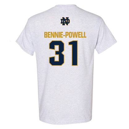 Notre Dame - NCAA Football : Taebron Bennie-Powell - Classic Fashion Shersey T-Shirt-1