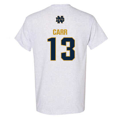Notre Dame - NCAA Football : CJ Carr - Classic Fashion Shersey T-Shirt-1