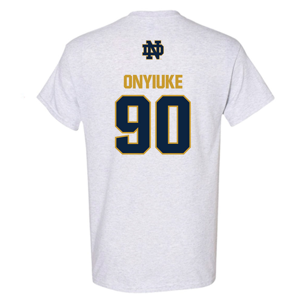 Notre Dame - NCAA Football : Kobi Onyiuke - Classic Fashion Shersey T-Shirt-1