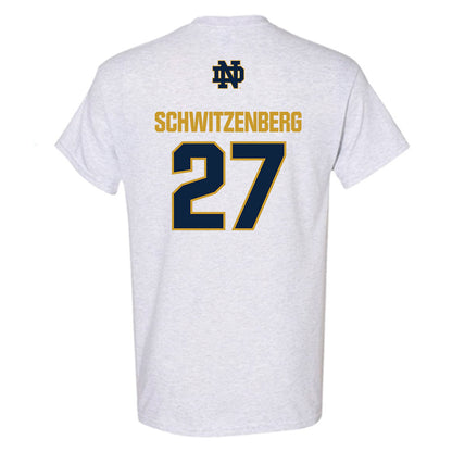 Notre Dame - NCAA Men's Lacrosse : Nate Schwitzenberg - Classic Fashion Shersey T-Shirt-1