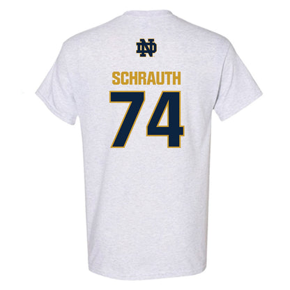 Notre Dame - NCAA Football : Billy Schrauth - Classic Fashion Shersey T-Shirt-1