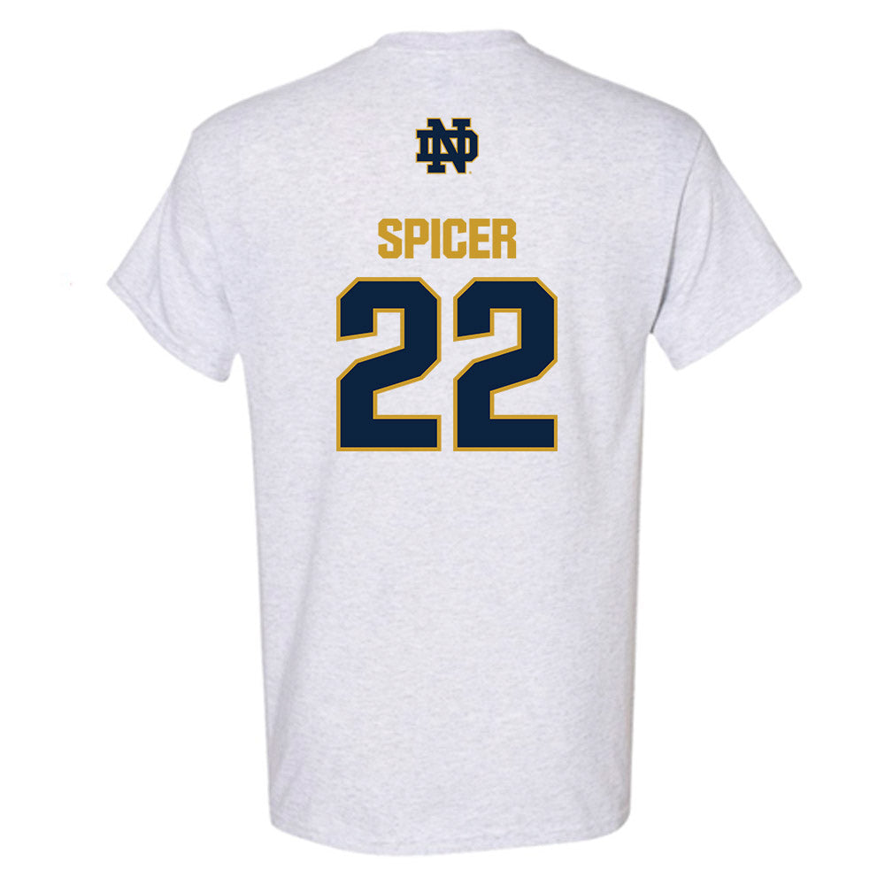 Notre Dame - NCAA Men's Soccer : Nolan Spicer - Classic Fashion Shersey T-Shirt-1