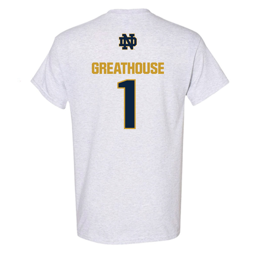 Notre Dame - NCAA Football : Jaden Greathouse - Classic Fashion Shersey T-Shirt-1