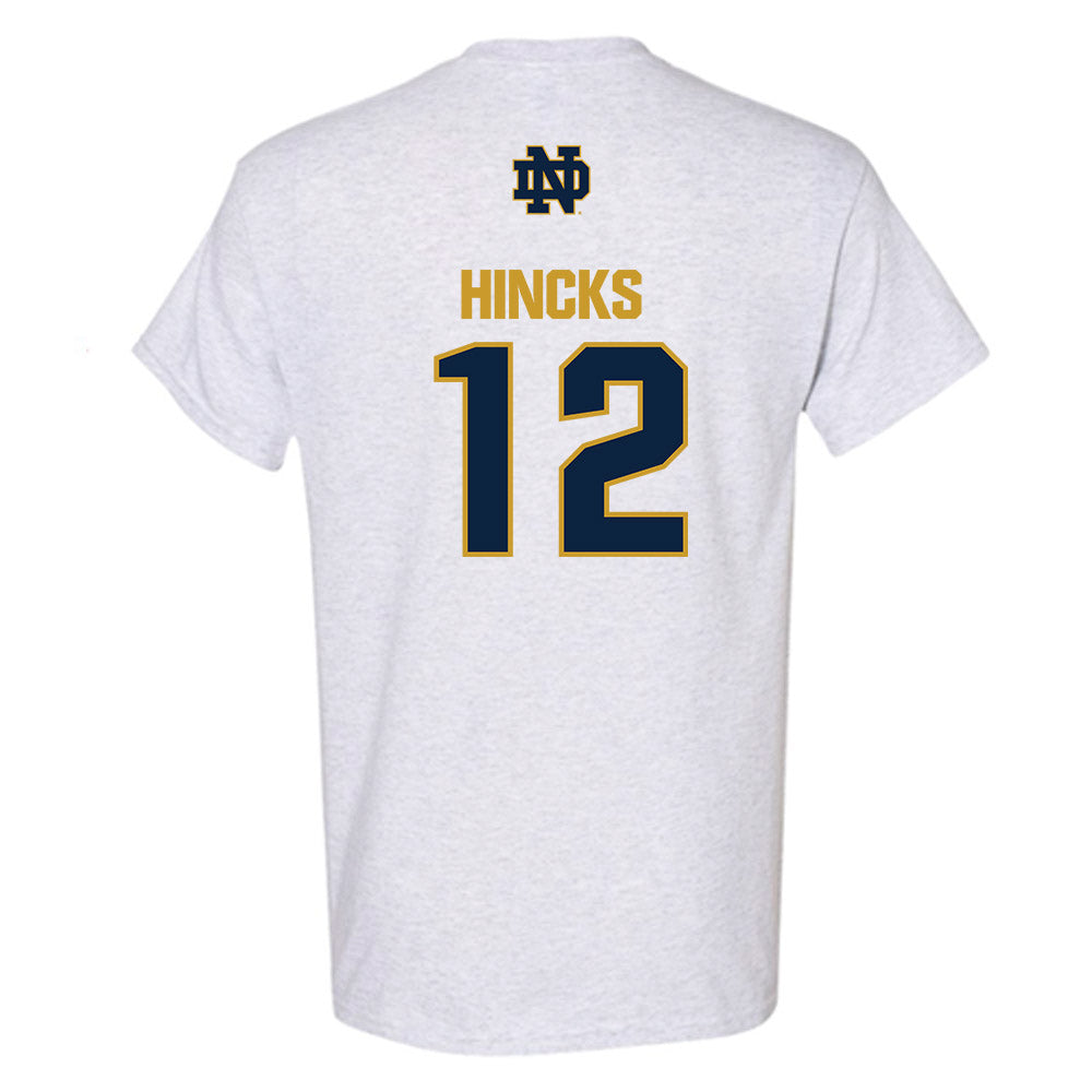 Notre Dame - NCAA Baseball : Connor Hincks - Classic Fashion Shersey T-Shirt