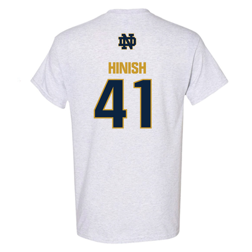Notre Dame - NCAA Football : Donovan Hinish - Classic Fashion Shersey T-Shirt-1