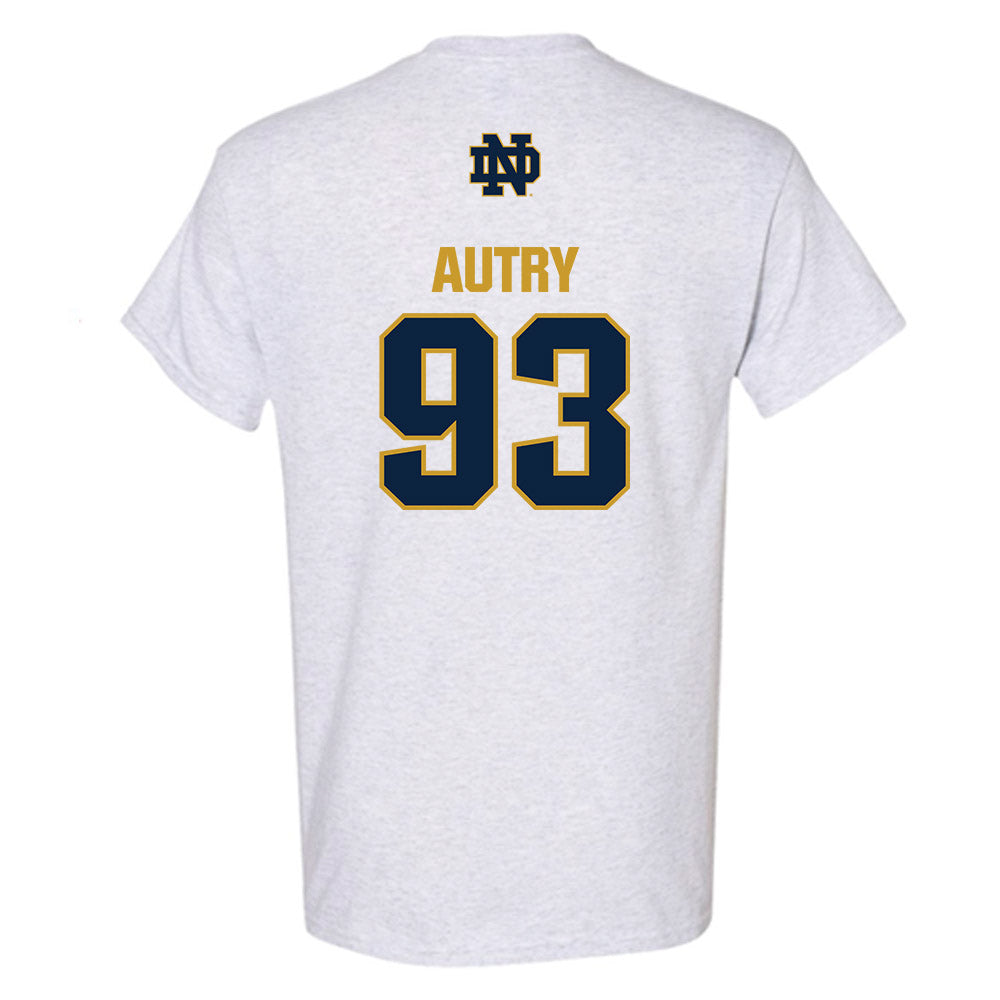 Notre Dame - NCAA Football : Quentin Autry - Classic Fashion Shersey T-Shirt