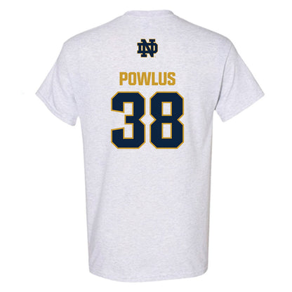 Notre Dame - NCAA Football : Tommy Powlus - Classic Fashion Shersey T-Shirt-1