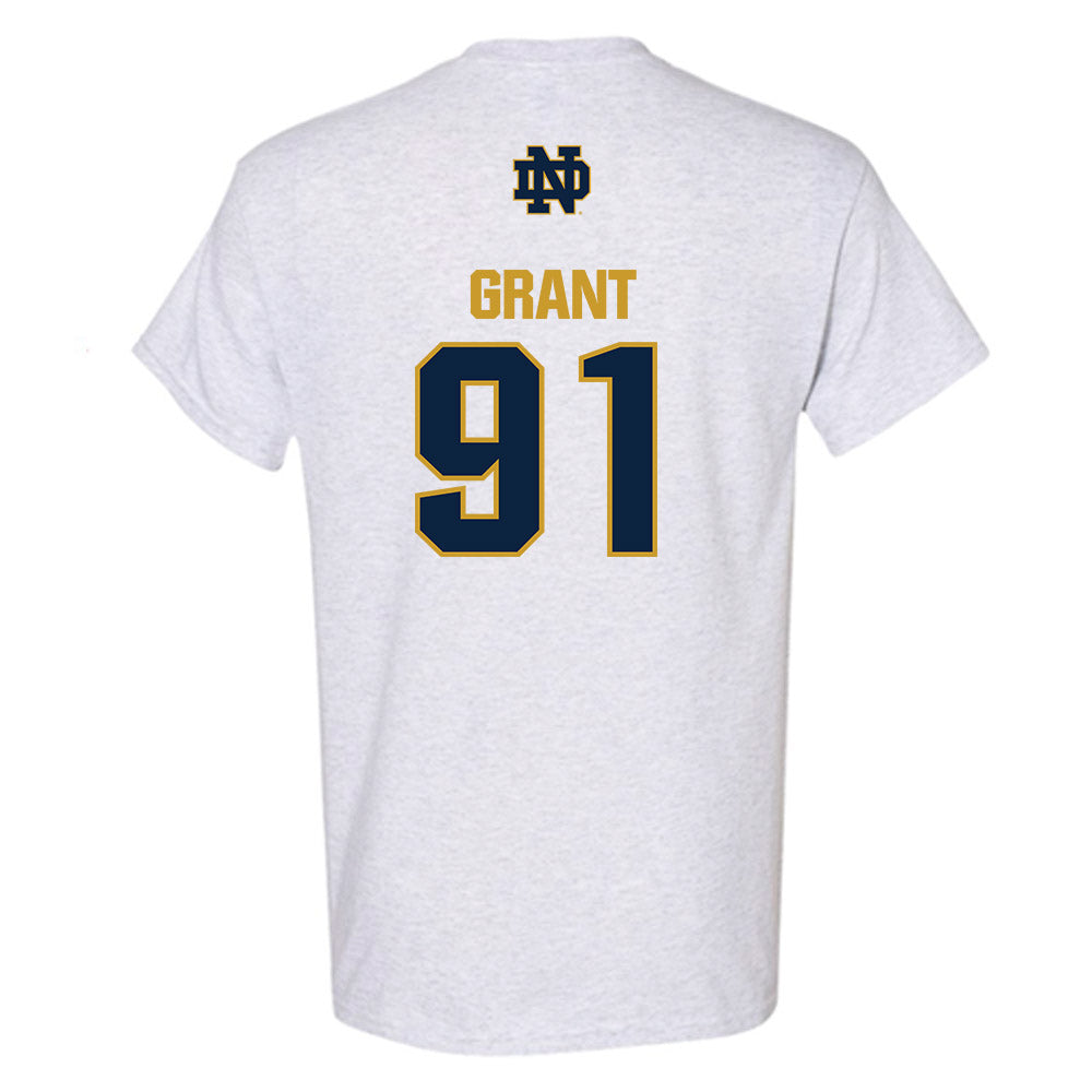Notre Dame - NCAA Men's Lacrosse : Griffin Grant - Classic Fashion Shersey T-Shirt-1