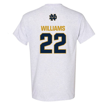 Notre Dame - NCAA Football : Aneyas Williams - Classic Fashion Shersey T-Shirt-1