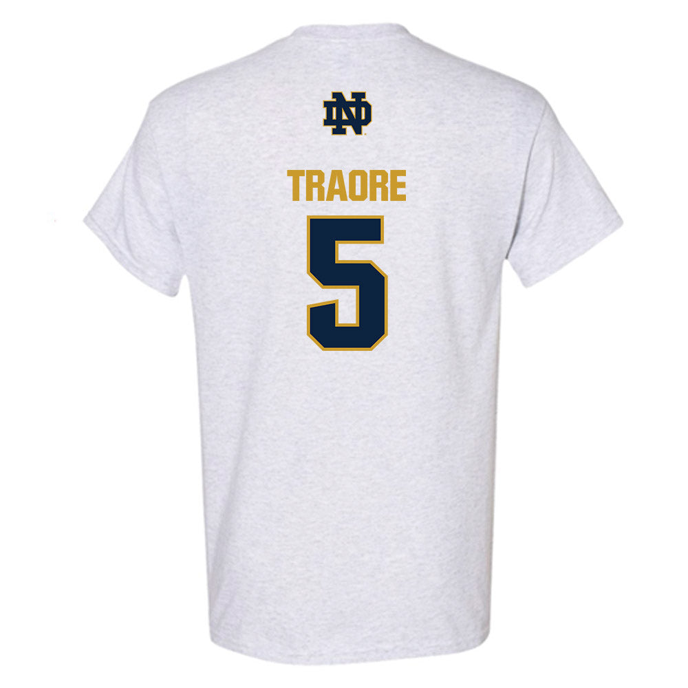 Notre Dame - NCAA Football : Boubacar Traore - Classic Fashion Shersey T-Shirt-1